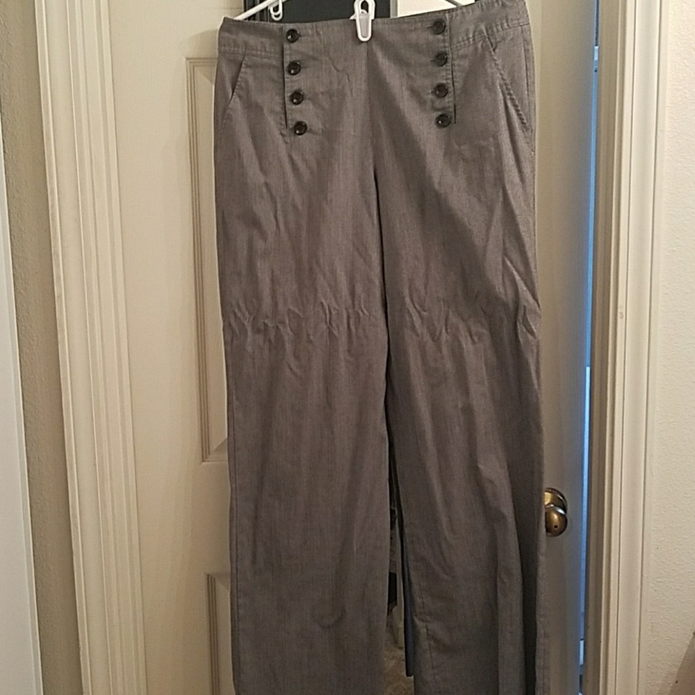 High waisted slacks
